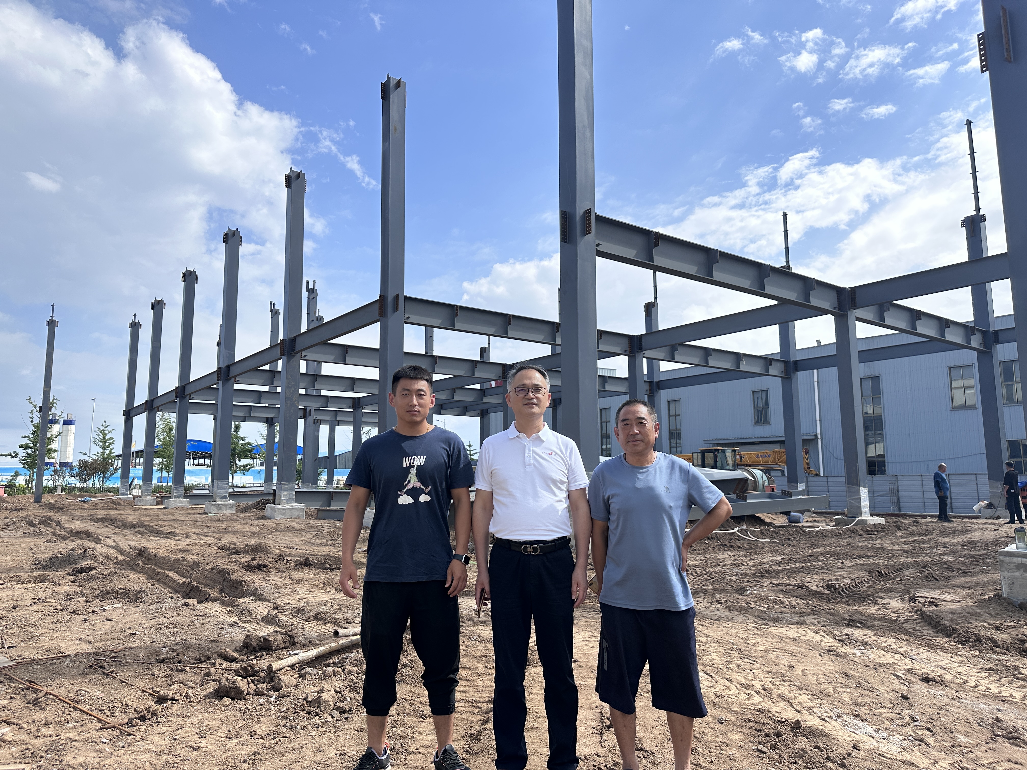 火熱的夏天，美泰新工廠火熱建設(shè)中